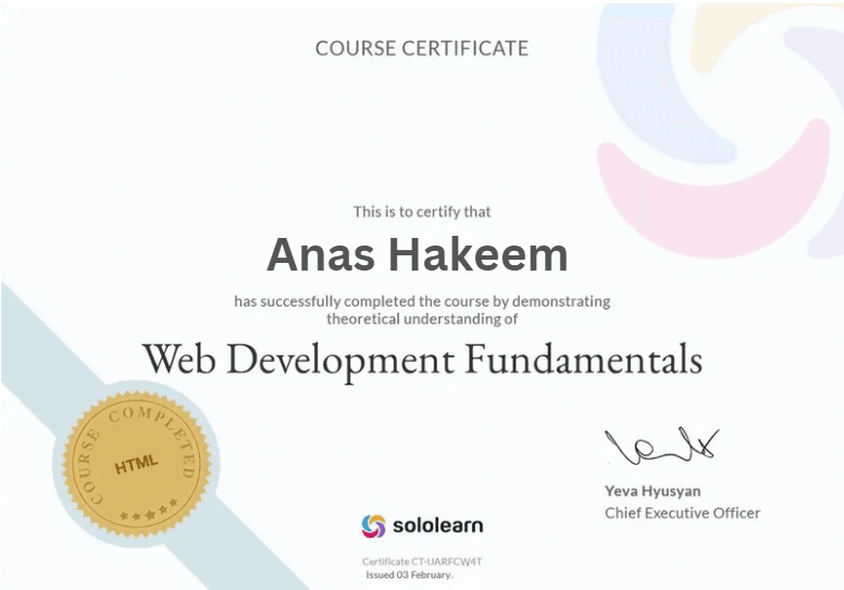 Web Development Fundamentals